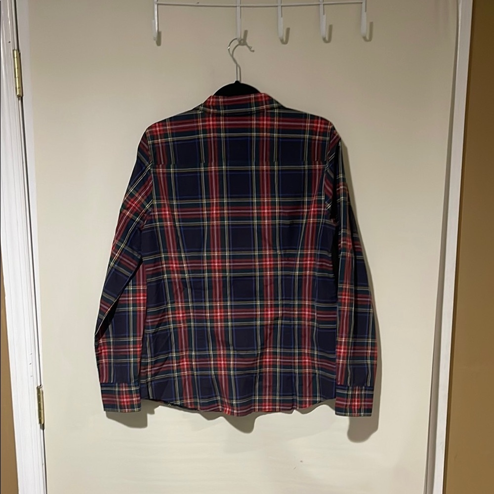 J. Crew Plaid Blouse - Red and Blue - Picture 7 of 7